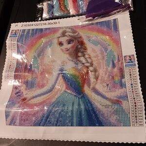 Disney's Frozen Elsa Diamond Painting Kit 30x30